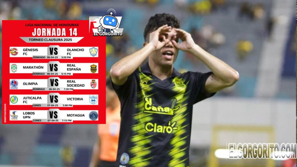 Horarios de la jornada 14 del Clausura Marathón ante Real España como atractivo y Olimpia