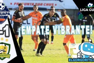 Achuapa y Guastatoya termino con Empate