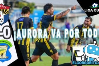 Triunfo Aurora FC sufrido 1-0 a Mixco