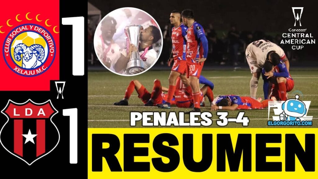 Alajuelense tricampeón derrota Xelajú MC En Penales