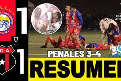 Alajuelense tricampeón derrota Xelajú MC En Penales