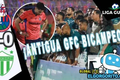 Antigua GFC Bicampeón silencia El Trébol Apertura 2025