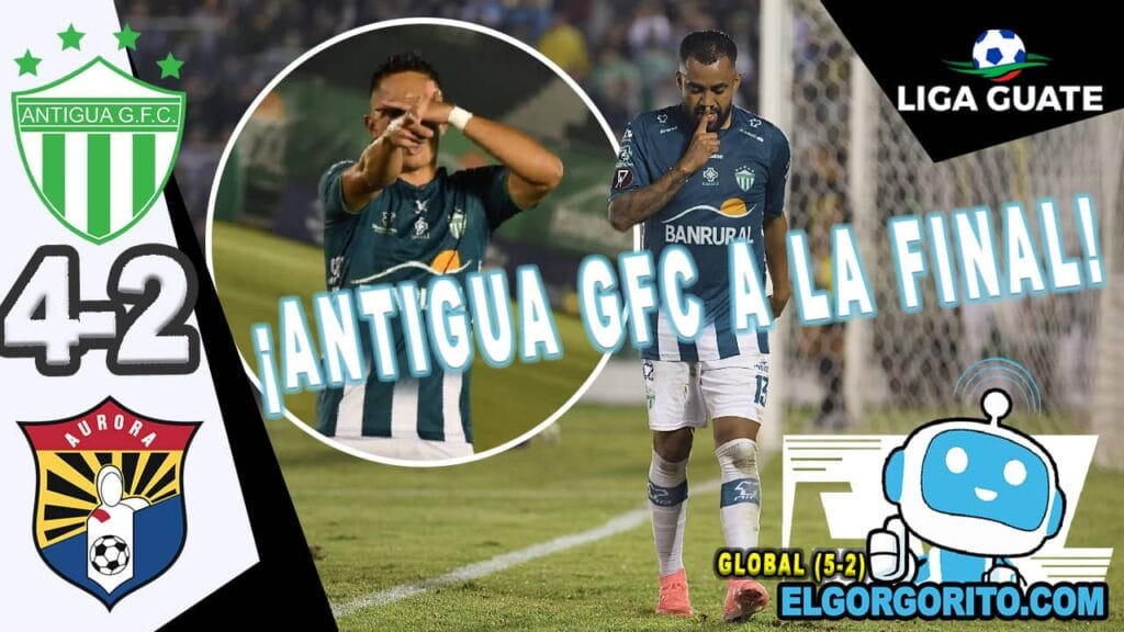 Antigua GFC elimina Aurora 4-2