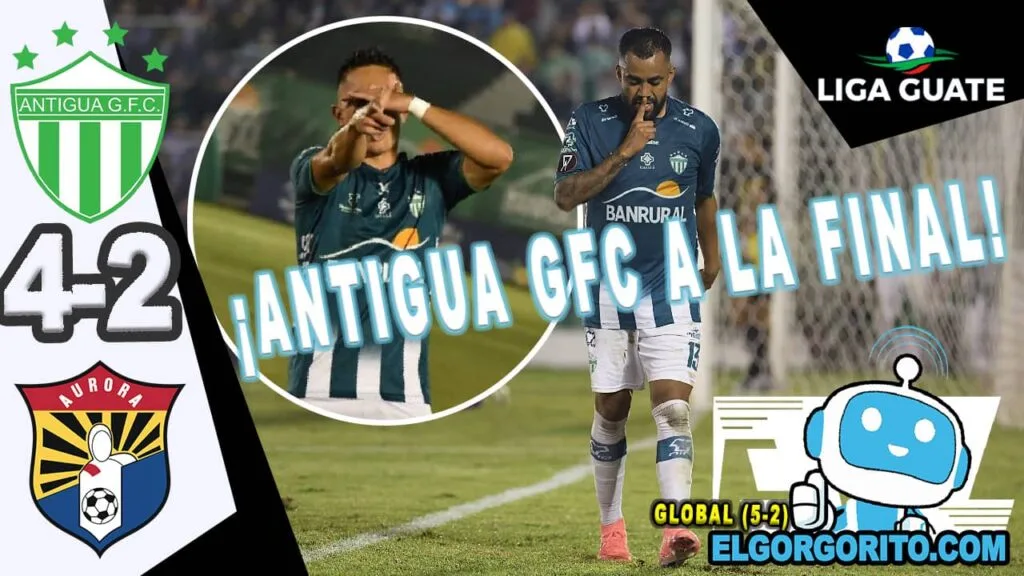 Antigua GFC elimina Aurora 4-2