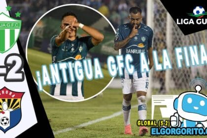 Antigua GFC elimina Aurora 4-2