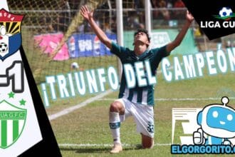 Antigua GFC vence 1-0 Aurora