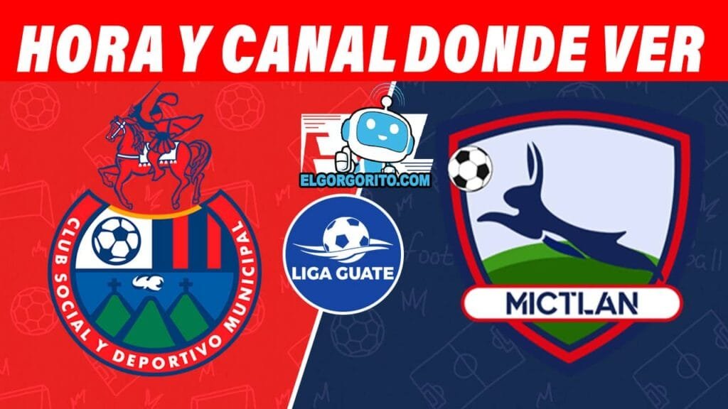 Municipal vs Mictlán Horar y Canal dónde ver