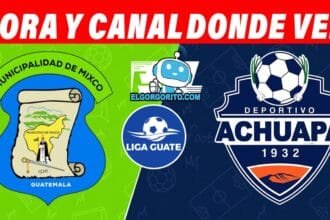 Mixco vs Achuapa Hora y Canal dónde ver