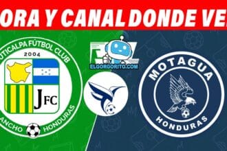 Juticalpa vs Motagua Hora y canal donde ver