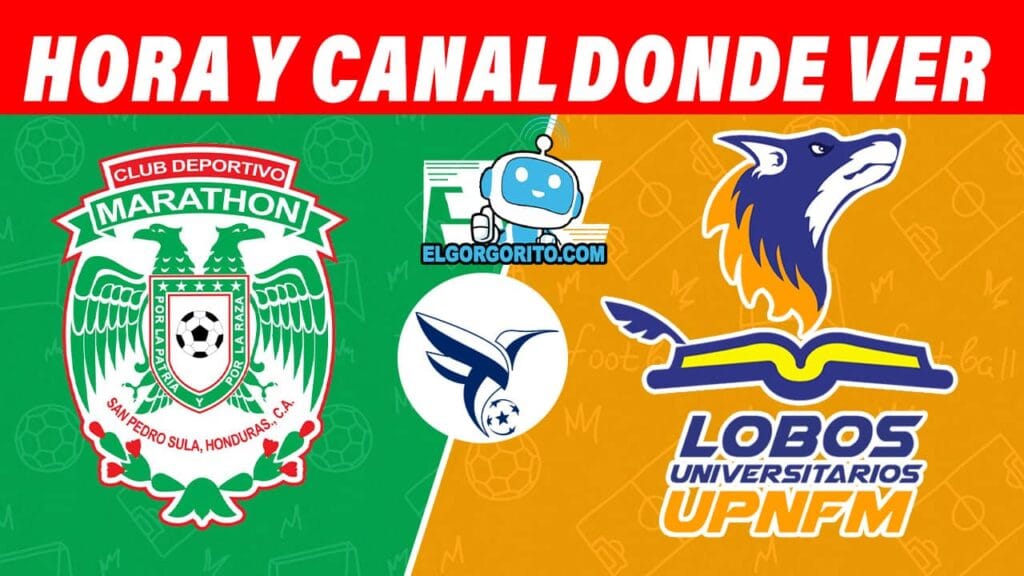 Hora y canal ver Marathón vs Lobos UPNFM