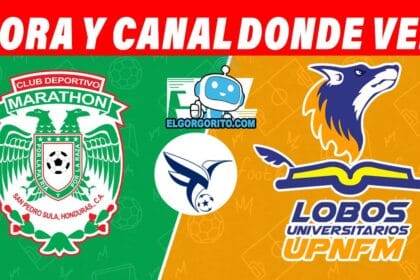 Hora y canal ver Marathón vs Lobos UPNFM