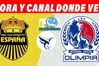 Real España vs Olimpia Hora y canal dónde ver