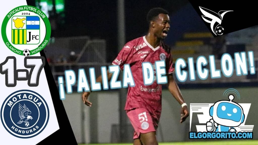 Motagua humilla y Golea 7-1 Juticalpa