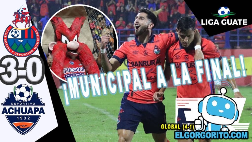 Municipal destrozó 3-0 Achuapa