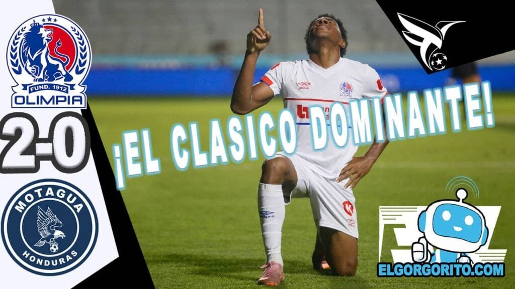 Olimpia gana 2-0 con tranquilidad a Motagua y lo elimina de la triangular Apertura 2025