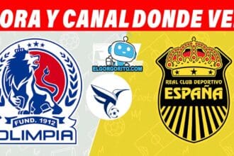 Olimpia vs Real España Hora y Canal donde ver
