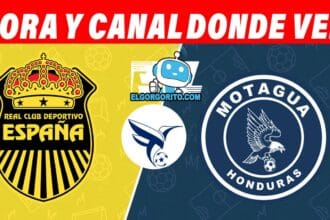 Real España vs Motagua Hora y Canal dónde ver