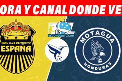 Real España vs Motagua Hora y Canal dónde ver