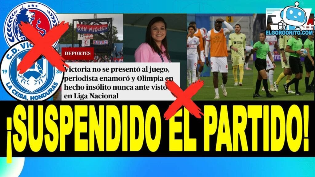 SUSPENDIDO EL PARTIDO ❌🦁❌ Olimpia 3-0 Victoria 🦀