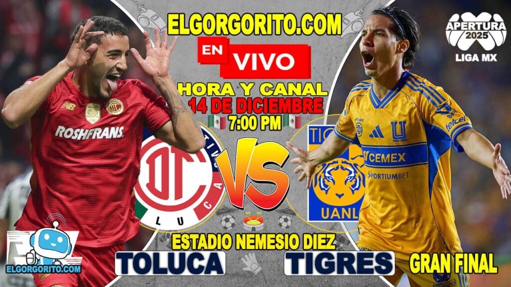 Toluca vs Tigres Gran Final