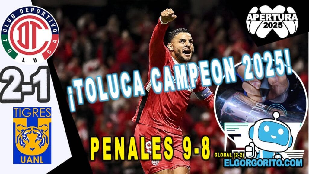 Toluca BICAMPEÓN