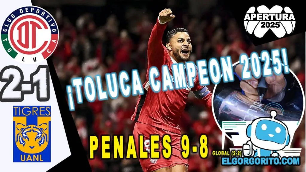 Toluca BICAMPEÓN
