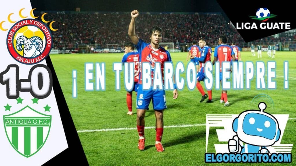 Xelajú MC ventaja mínima ante Antigua 1-0
