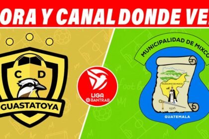 Qué canal transmite Guastatoya vs Mixco