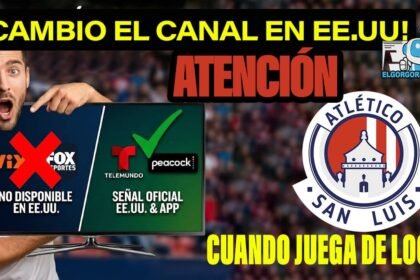 Atlético San Luis de Local no va por ViX