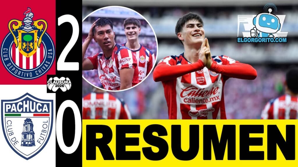 El rebaño dominó gusto y gano 2-0 Pachuca