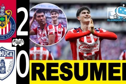 El rebaño dominó gusto y gano 2-0 Pachuca