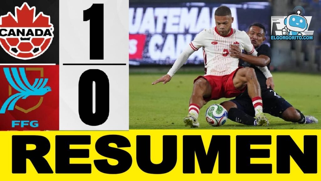 Como quedo Guatemala vs Canada