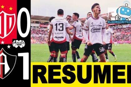 Como quedo Necaxa vs Atlas