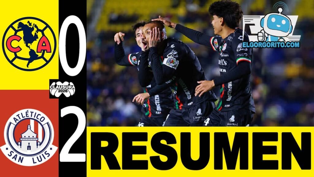 Cuanto quedo America vs Atletico San Luis