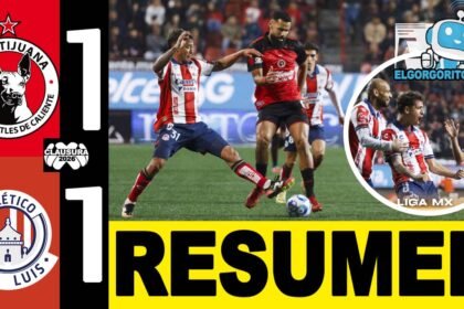 Empate de último minuto en Tijuana