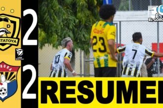 Guastatoya 2-2 Aurora empate eléctrizante