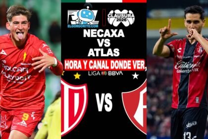 Dónde ver el partido Necaxa vs Atlas