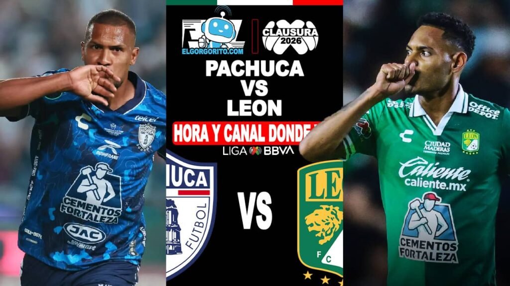Hora y Canal Dónde ver Pachuca vs León