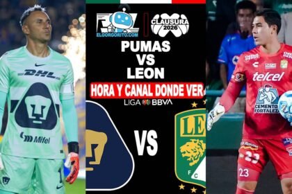 A qué hora empieza Pumas vs León