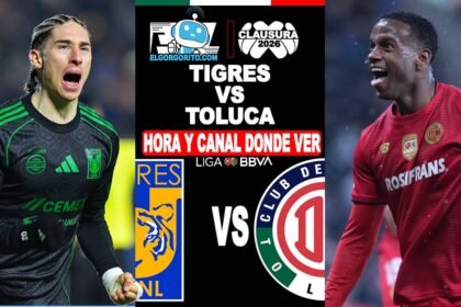 Qué canal transmite Tigres vs Toluca