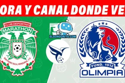 Marathón vs Olimpia Hora y Canal dónde ver