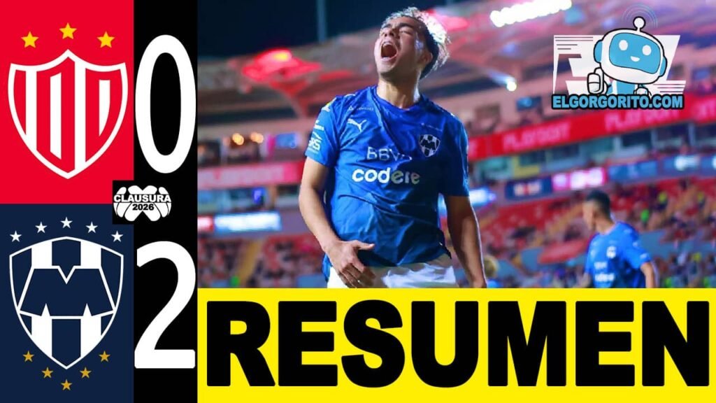 Monterrey vence a un débil Necaxa