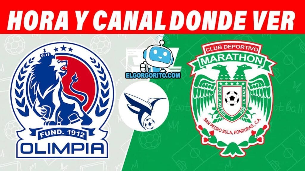 Olimpia vs Marathón Hora y Canal dónde ver