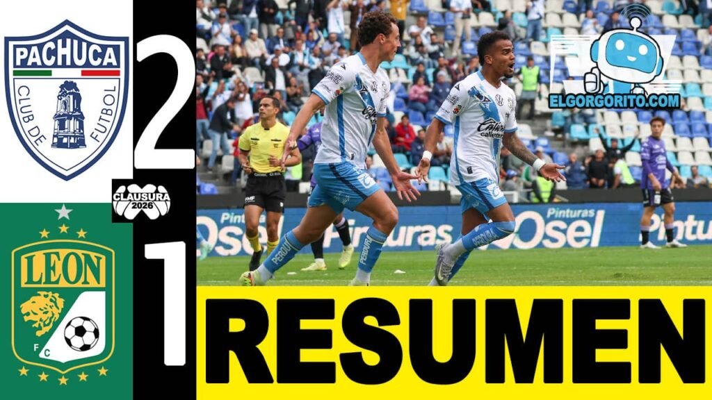 Pachuca derrotaron a león en casa
