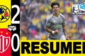 Primer triunfo del America 2-0 Necaxa