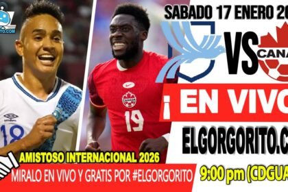 Qué canal transmite y A qué hora juega Guatemala vs Canadá