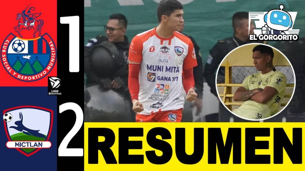 Municipal tropieza 1-2 Mictlán