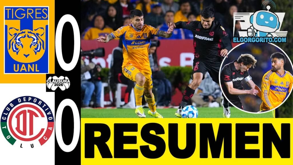 SIN RUGIDO TIGRES VS TOLUCA