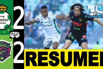 Santos Laguna igualó ante FC Juárez