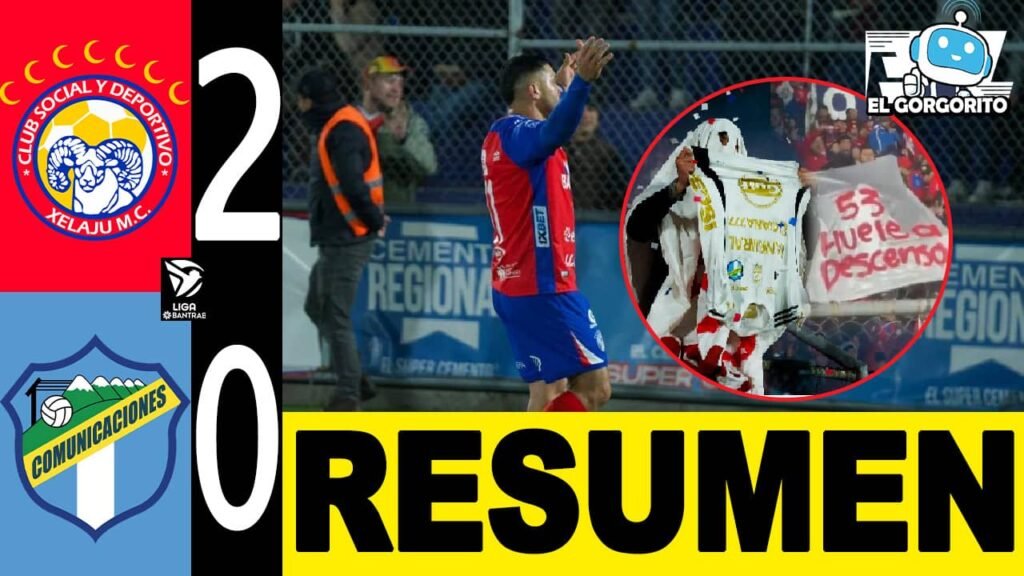 Xelaju MC venció 2-0 Comunicaciones
